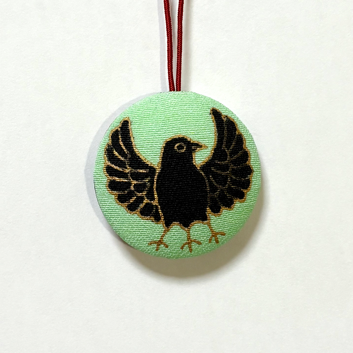 some-pri ラッキーチャーム「八咫烏」ミントグリーン