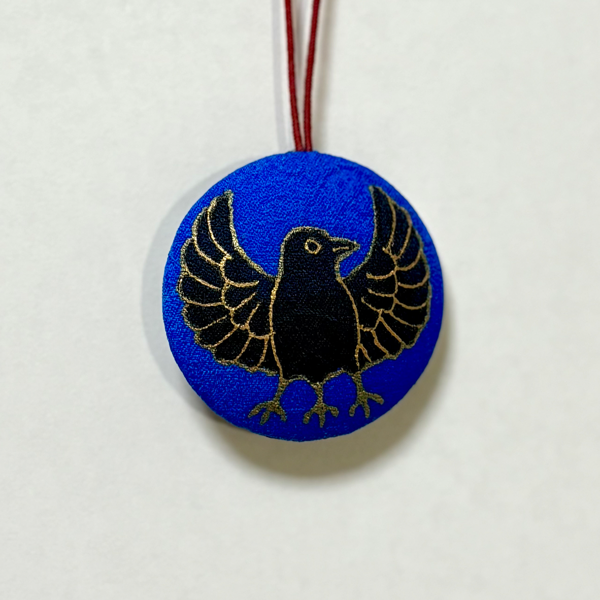 some-pri ラッキーチャーム「八咫烏」ロイヤルブルー