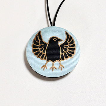 some-pri ラッキーチャーム「八咫烏」瓶覗(かめのぞき)