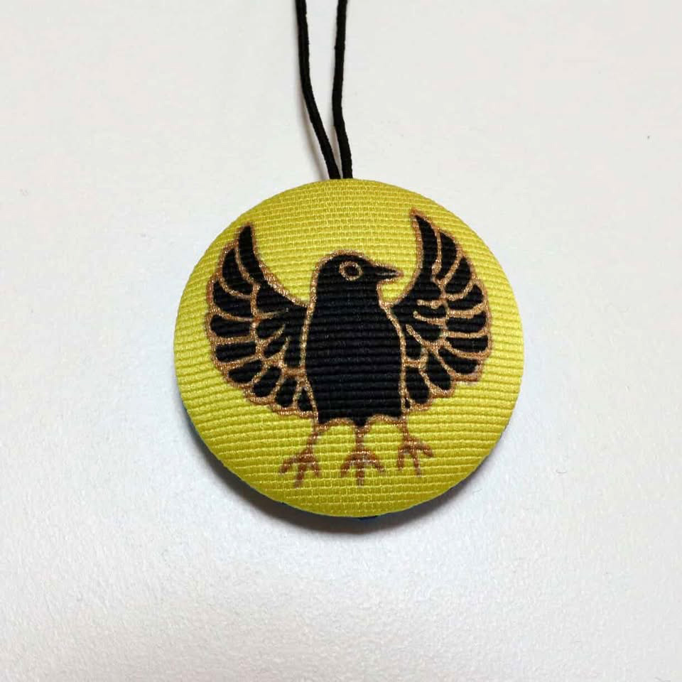 some-pri ラッキーチャーム「八咫烏」ひまわり